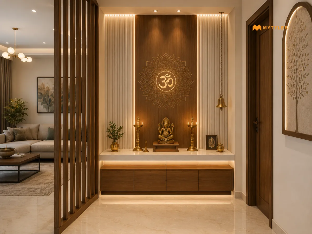Pooja Room Backdrops and Dividers